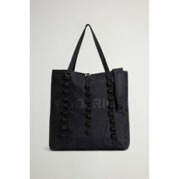 Woolrich unisex Borsa tote oversize in X-PAC by Todd Snyder Nero Taglia ONE