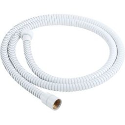 Hudson Reed Tubo Flessibile per Doccia da 1.5m - Bianco (Chalk) - Elements