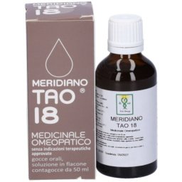 Meridiano Tao 18 gocce orali 50 ml con flacone contagocce