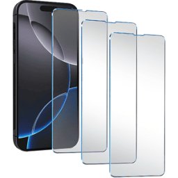PHONIX VETRO TEMPERATO pellicola iPhone 16 Pro confezione 3pz
