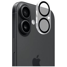 PHONIX VETRO TEMPERATO PER FOTOCAMERE Camera Lens Protection iPhone 16 / Plus confezione 2pz