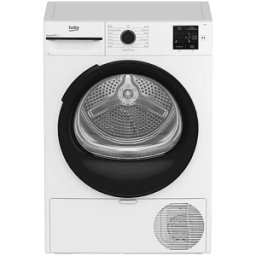 Beko Asciugatrice BMTMW73EB, a pompa di calore, 7 Kg, profondità 54,5 cm, funzione ProSmart, EcoGentle, Classe D