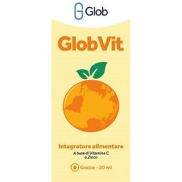 GLOB RESEARCH Srls Glob Research Globvit Integratore Alimentare Pediatrico Vitamina C e Zinco 20ml