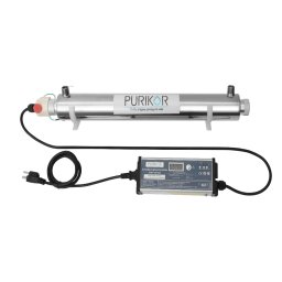 SISTEMA DE DESINFECCIÓN 30 GPM SERIE Platinum PURIKOR 75 WATTS