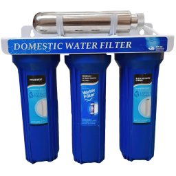 Sistema de Ultrafiltración Punto de Consumo (POU) 4 Etapas con UV AWT