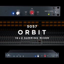 Rupert Neve 5057 Orbit 16 x 2 Summing Mixer de 16 canales con sonido de consola de gran formato de Rupert Neve Designs
