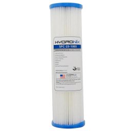 Hydronix SPC-25-1005 Cartuchos plisados 5 micras de poliéster