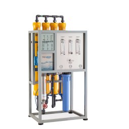 Sistema de Ósmosis Inversa Comercial CD DELUXE de 5600-8800 GPD 4 Membranas 4" X 40
