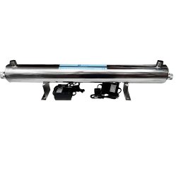 Sistema de Lampara UV 110 Watts Acero Inoxidable 24 GPM AWT 1
