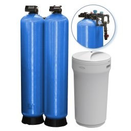 Suavizador de agua Duplex 3 ft3 x columna 85TA 90-1D7B0 14" x 65" 1