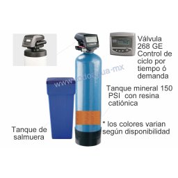 SUAVIZADOR de Agua de 2 pie cubico Válvula Logix Performa de Control Automático