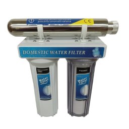 PURIFICADOR DE AGUA 3 Etapas Con UV de 12 watts 2 LPM