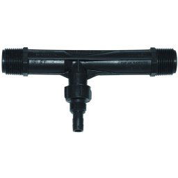 Inyector Venturi 3/4" color Negro Polipropileno Reforzado