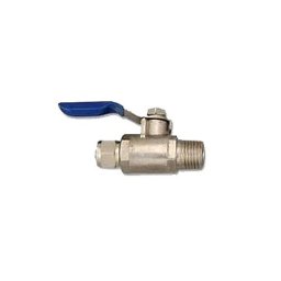 VALVULA DE ESFERA 1/4 NPT x 1/4" Tubing