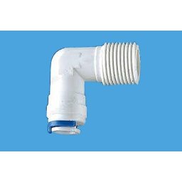 Codo Adaptador 1/4 "Tubing x 1/4" NPT 90 grados.