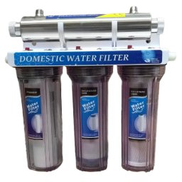 PURIFICADOR DE AGUA 4 Etapas Con UV de 16 watts 12 LPM