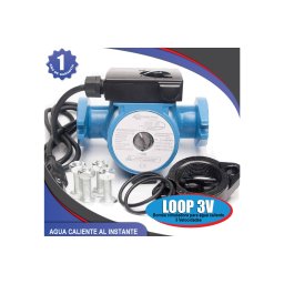BOMBA CIRCULADORA DE AGUA CALIENTE DE 3 VELOCIDADES LOOP3V