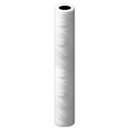 Cartucho PP Hilado Altas Temperatura 5 Mic. 2.5" x 20" centro Acero Inox.