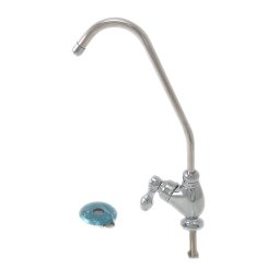 Llave Cuello de Ganso de Palanca Y Punta Cromada y