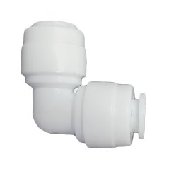 Codo Adaptador 1/4" Tubing x 1/4" tubing 90 grados.