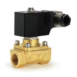 BSV-34110V Válvula Solenoide 110V 50/60 Hz 3/4” FNPT normalmente cerrada Bronce