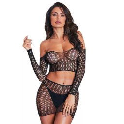 Lencería Caliente Transparente Red Sexy Mujer