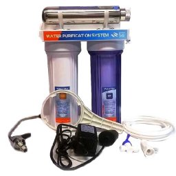 PURIFICADOR DE AGUA Tres pasos con UV 4 litros x min