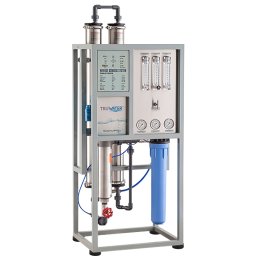 Sistema de Ósmosis Inversa Comercial 2880-3168 GPD 2 Membranas Vasos de Acero Inox