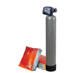 Filtro Carbón Activado 5 gpm Válvula Clack WS1TC 1.5 ft3 Tanque 10" x 54