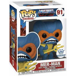 Funko Pop Masters Of The Universe Mer Man 91 Exclusive DAÑO