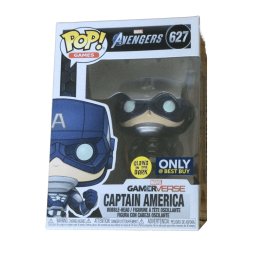 Funko Pop Avengers Captain America 627 Glows Best Buy