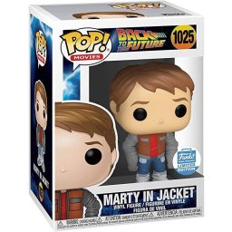 Funko Pop Back To The Future Marty In Jacket 1025 Limited Edition