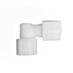 Codo 90° Jaco tubing 3/8" - rosca hembra 3/8