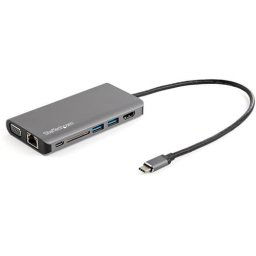 DOCKING STATION USB-C MULTIPUERTOS - HDMI O VGA - PD DE 100W ENTREGA DE ALIMENTACION - CABLE DE 30CM - LECTOR DE SD (DKT30CHVAUSP) - STARTECH.COM MOD. DKT30CHVAUSP