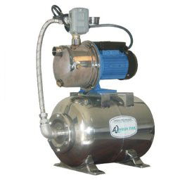 Presurizador Aqua-Pak 1 HP con Bomba y Tanque en Acero Inoxidable