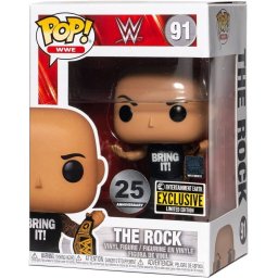 Funko Pop W The Rock 91 Exclusive