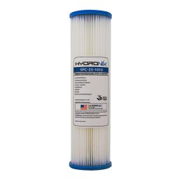 Hydronix SPC-25-1010 Cartuchos plisados 10 micras de poliéster