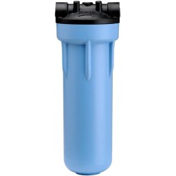 150542 Portafiltro Pentek 10 3G Slim Line Negro Azul c/purga 3/4”