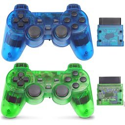 OSTENT Wired Analógico Controlador Gamepad Joystick Joypad para Sony  Playstation PS2 PS1 PS One PSX Console Dual Shock Vibration Video Games :  : Videojuegos