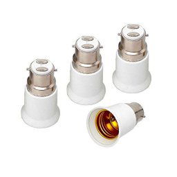 Divisor de enchufe de luz, 3 en 1 E26/E27 adaptador de foco convertidor,  extensor de