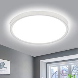 Lámpara de techo LED lineal de montaje empotrado, tubo LED blanco natural  de 3 pies, tira de luz LED para luz debajo del gabinete, luz de techo y luz