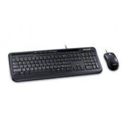 Kit de Teclado y Mouse MICROSOFT WIRED DESKTOP 600 USB