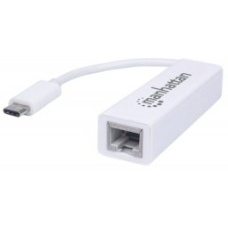 Adaptador USB Tipo C a Red MANHATTAN 507585