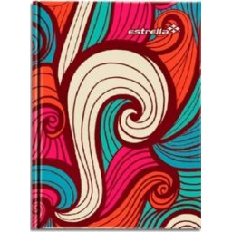 Libreta 1/4 f/f rayado 144 H Pasta Dura Estrella 0079