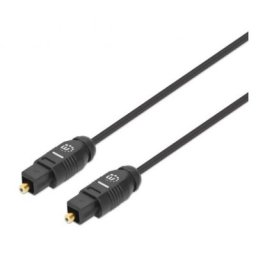 Cable de Audio Digital Optico Toslink MANHATTAN 356077