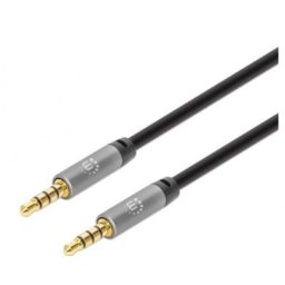 Cable Auxiliar de Audio Estéreo 3.5 mm MANHATTAN 356015