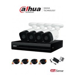 Kit de Videovigilancia Dahua Technology DH-KIT/XVR1B08-I/4-B1A21N-0360B