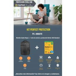 Mochila + Antivirus PERFECT CHOICE PC-990079