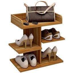 Organizador de zapatos apilable de 6 capas, montaje de bricolaje, estante  de zapatos, soporte de ahorro de espacio, colgador de zapatos, gabinete de
