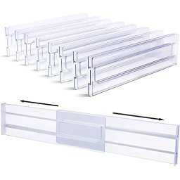 mDesign Cajas organizadoras de almacenamiento apilables de plástico para el  hogar con tapa para cocina, armario, despensa, dormitorio, baño, pasillo